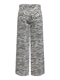 ONLY Highwaist Zebra Jeans Hope Light Grey Denim